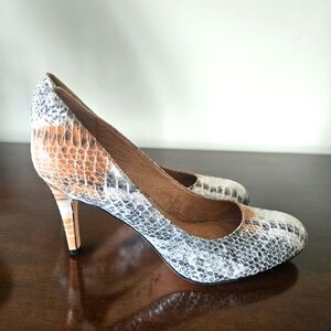 Corso Como Snakeskin Heels